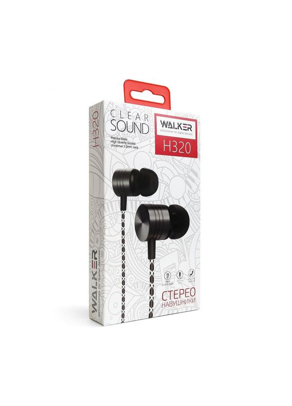 Навушники H320 black/grey Walker (322706153)