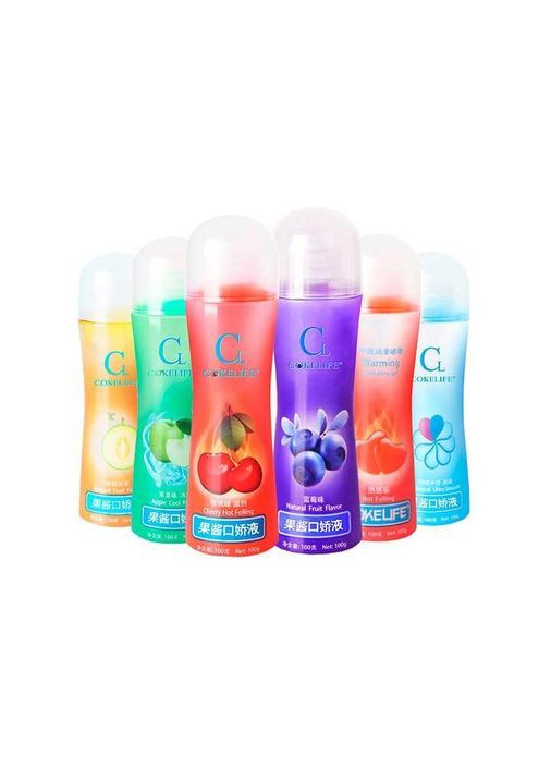 Їстівний лубрикант "CokeLife" 100мл - Вишня - Інтимна змазка No Brand (367165972)