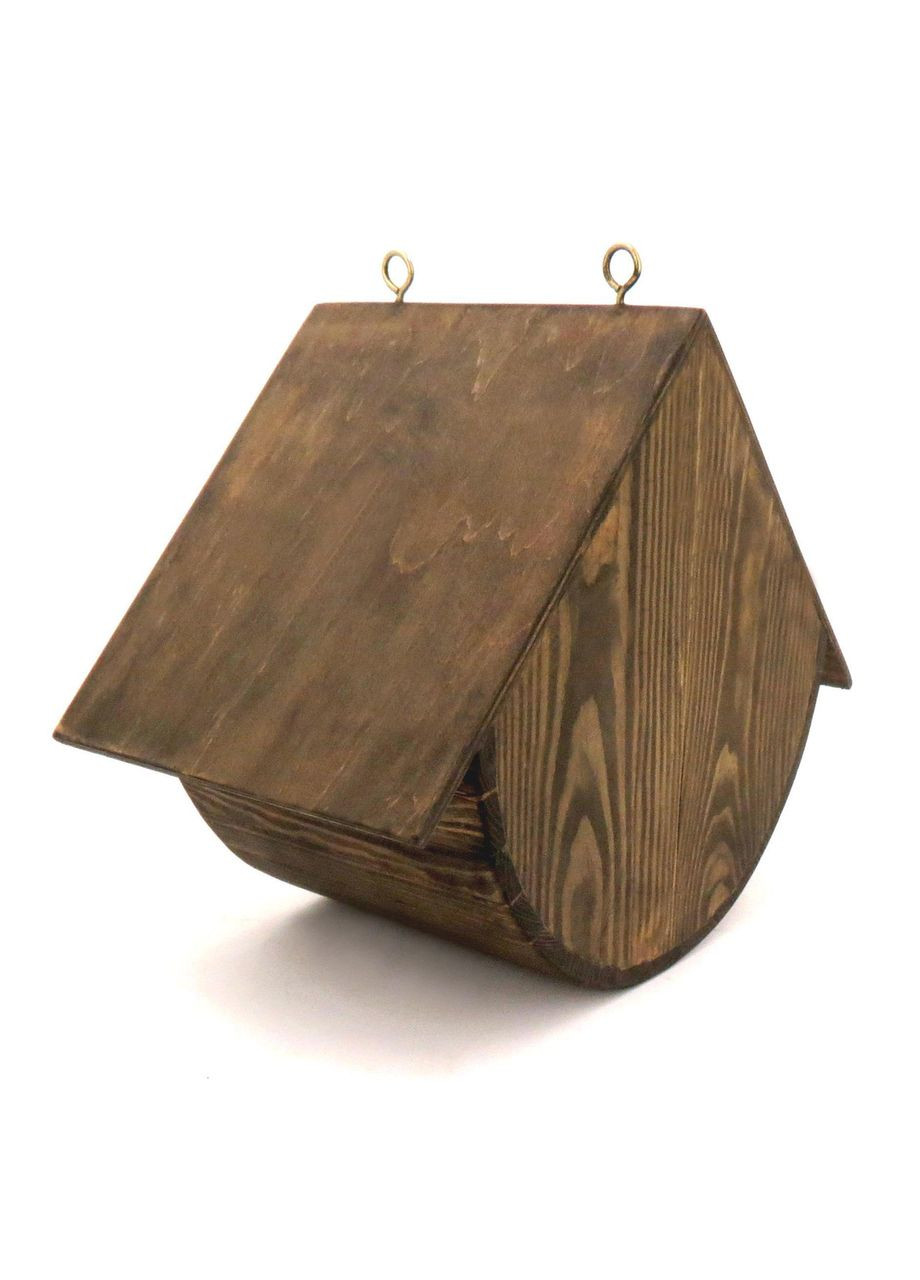 Скворечник садовый из дерева Свиристель капучино (СКВ-001409) No Brand (328605674)