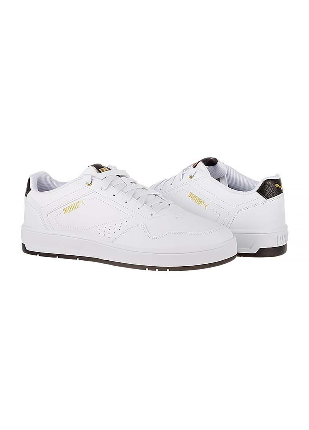 Белые мужские кеди court classic белый Puma