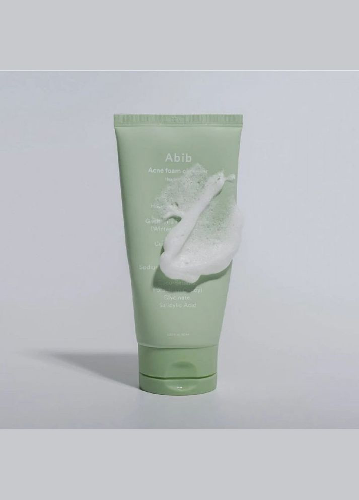 Очищающая пена для кожи из акне Acne Foam Cleanser Heartleaf Foam, 150 мл Abib (316395647)