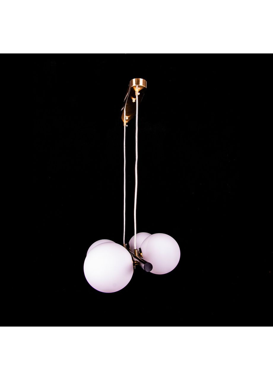 Підвісна люстра лофт на 4 лампочки 2774/4P/copper No Brand (352229802)