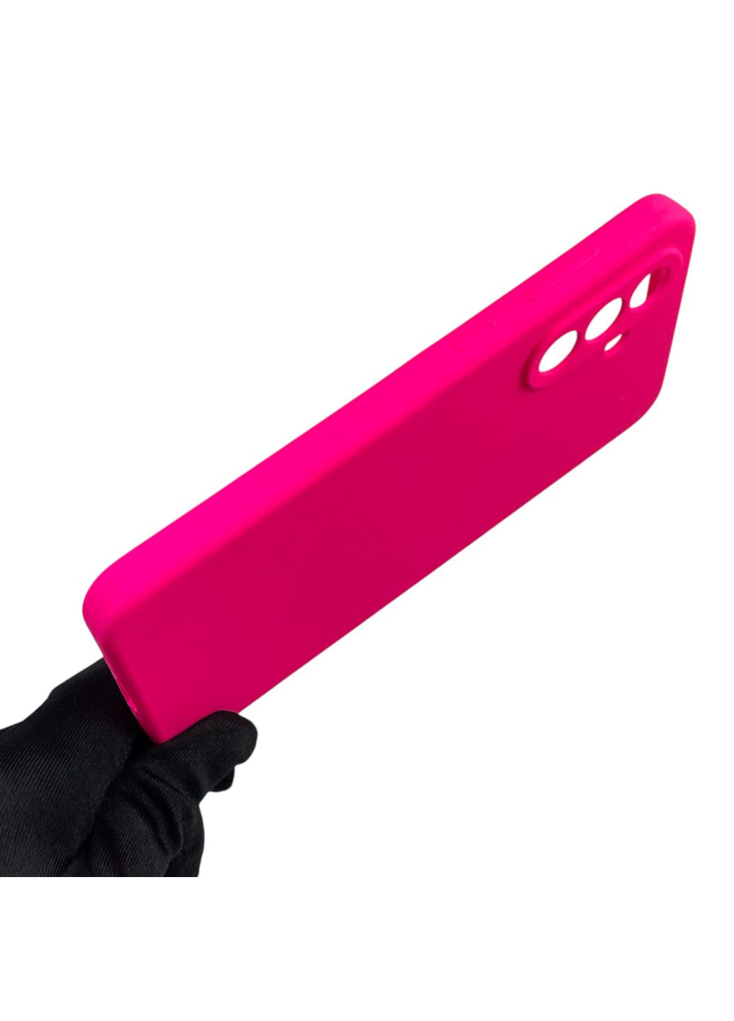 Чехол для Galaxy A36 5G (SM-A366U) силиконовый с микрофиброй нескользящий на самсунг а36 5г малиновый Samsung (366389464)