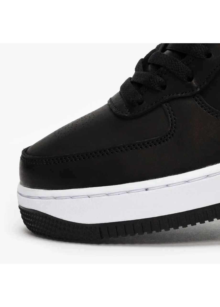 Черные демисезонные кроссовки мужские dj7840-001 мужские черные форсы оригинал Nike By Stussy Air Force 1 Mid Sp Black