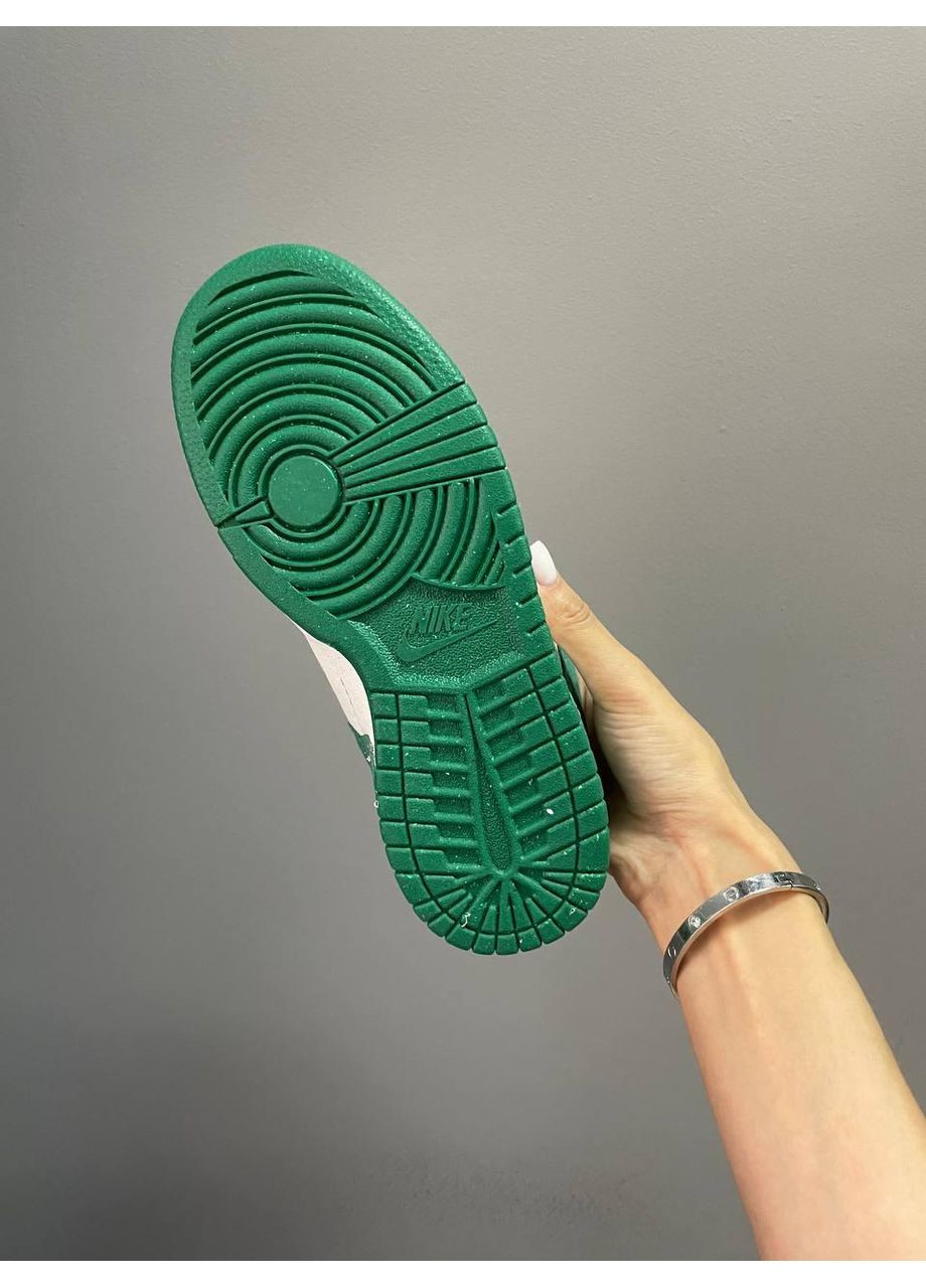 Білі Осінні кросівки чоловічі nike sb dunk low malachite найк сб данк No Brand