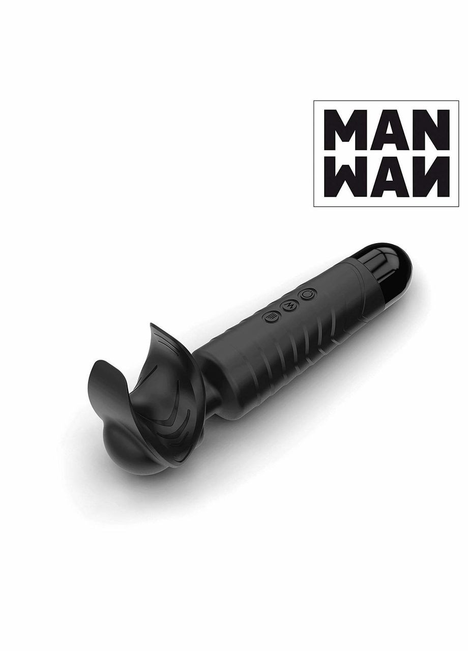 Мастурбатор-вібромасажер Manwan MAN.WAND, відмінно для пар, вібро-мінет, 20 режимів Dorcel (303905752)