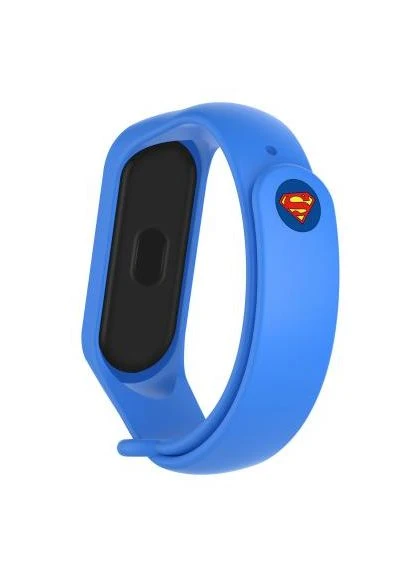 Ремешок для фитнес-браслета Superhero Edition для Xiaomi Mi Band 4/3 Superman Blue (ARM55071) ArmorStandart Superhero Edition for Xiaomi Mi Band 4/3 Superman (389551745)