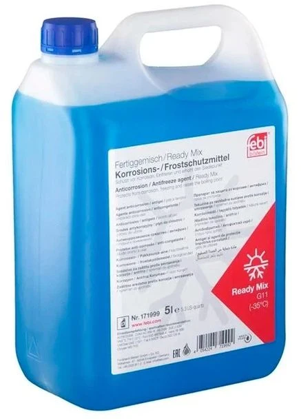 Антифриз готовий FEBI Readymix G11, 5 л (-35°C) Febi Bilstein (396527503)
