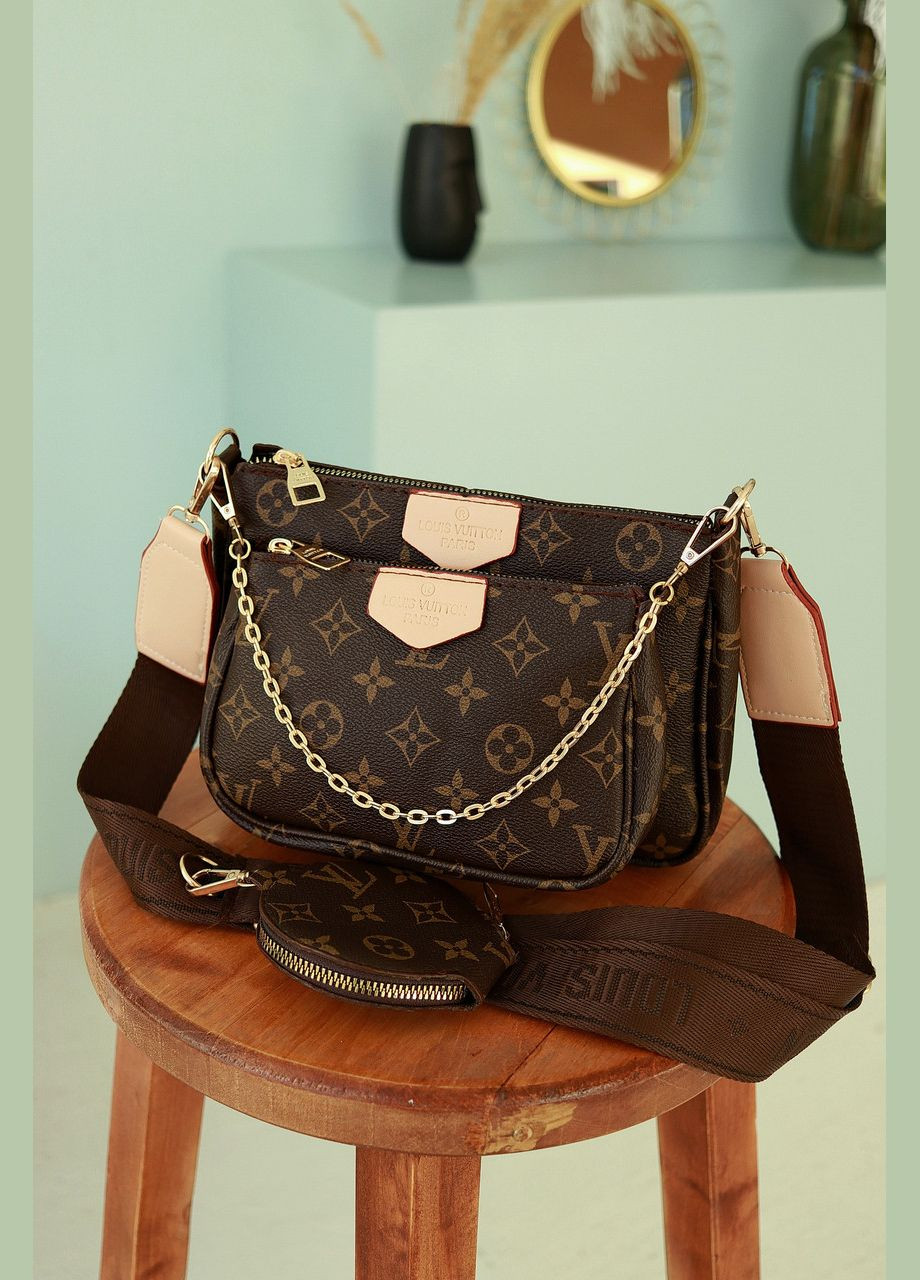 Сумка 3 в 1 через плечо, клатч через плечи 3 в 1 No Brand (322464862)