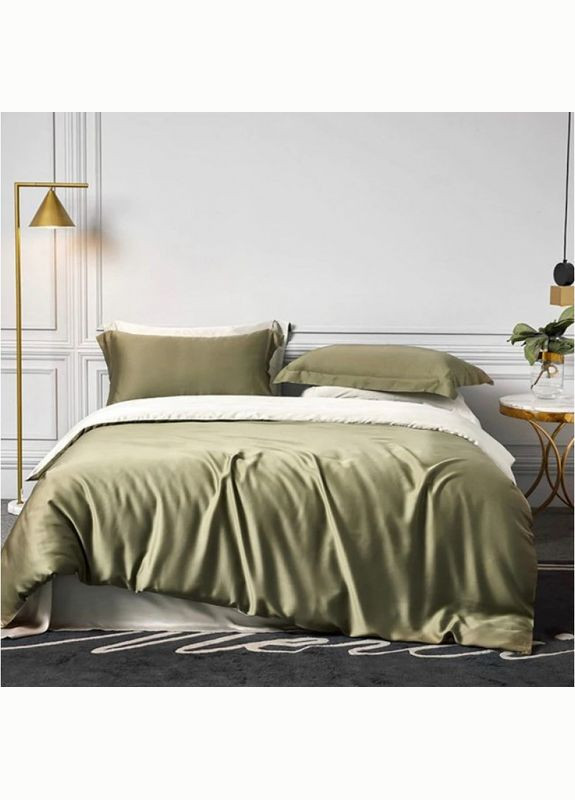 Постельное белье OLIVE Premium Сатин Полуторное MERISET (278256202)