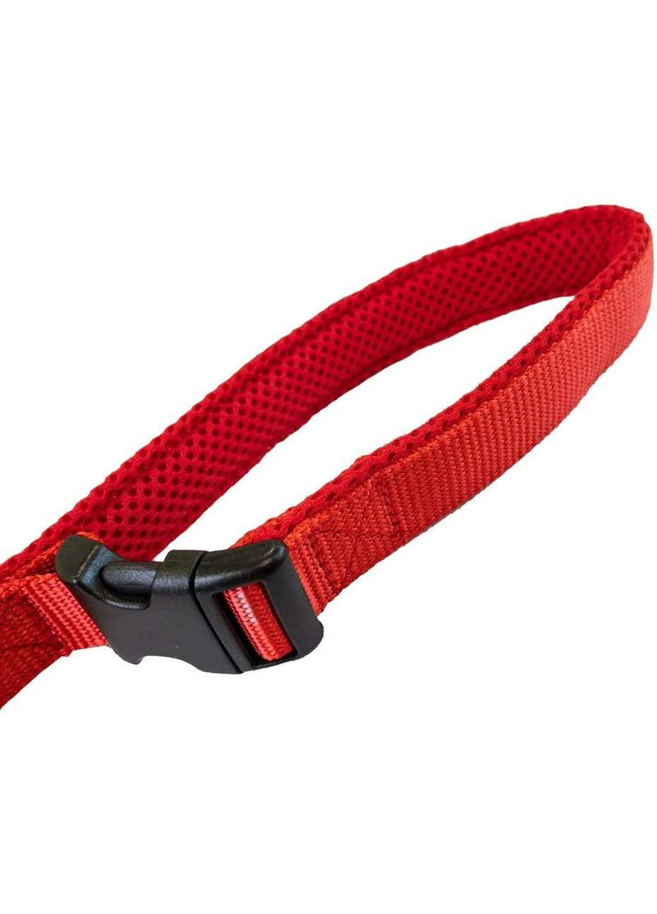 Повідець для собак нейлоновий 120 х 2 см Hiking Reflective червоний (8023222171589) Croci (318100580)