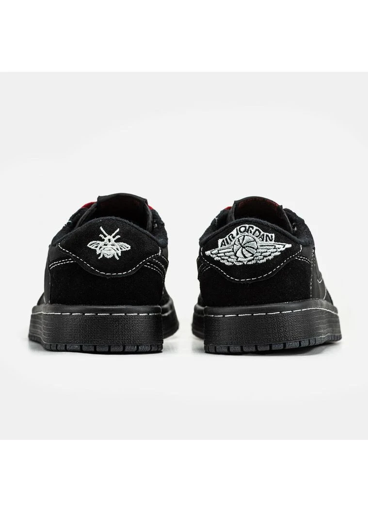Комбіновані літні кросівки nike air jordan 1 low x travis scott найк аір джордан No Brand