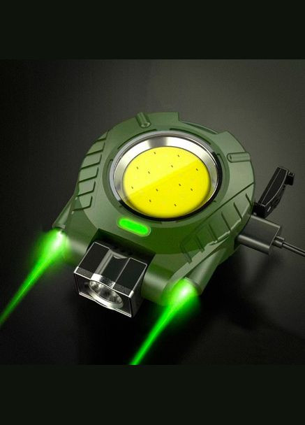 Мини фонарик брелок Multifunctional RB-440 COB белый желтый свет светильник с карабином открывашкой Rablex (313110763)