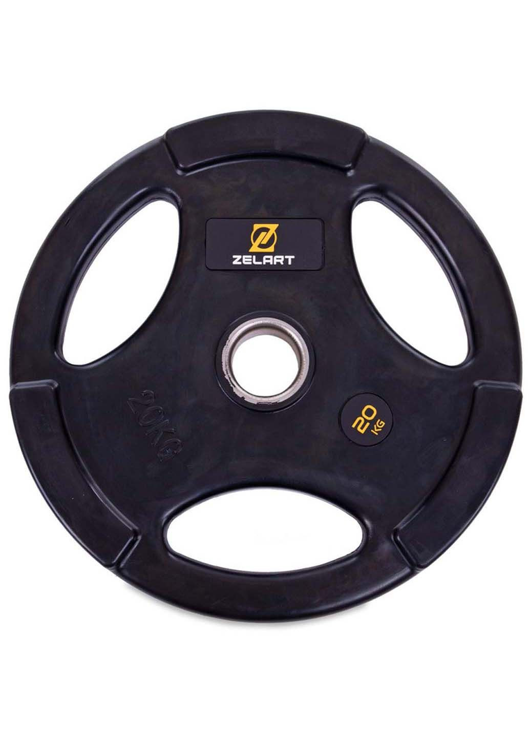Блины диски обрезиненные TA-2673 20 кг Zelart (286043554)