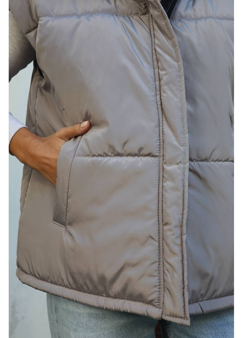 Жилет жіночий утеплений оверсайз Style Point (373069992)