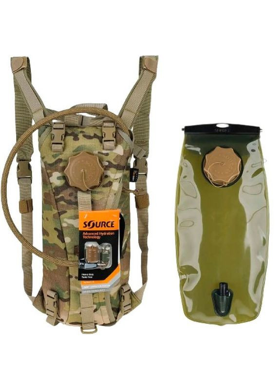 Тактический рюкзак с гидратором Tactical 3L Multicam (4000331503) Source (322200613)