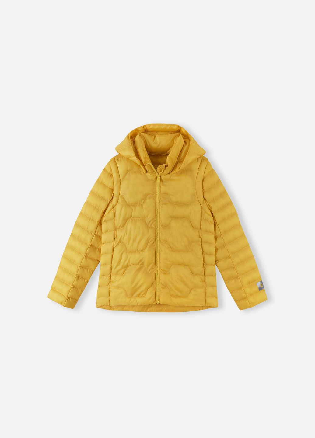 Желтая демисезонная куртка 2-в-1 Reima AVEK