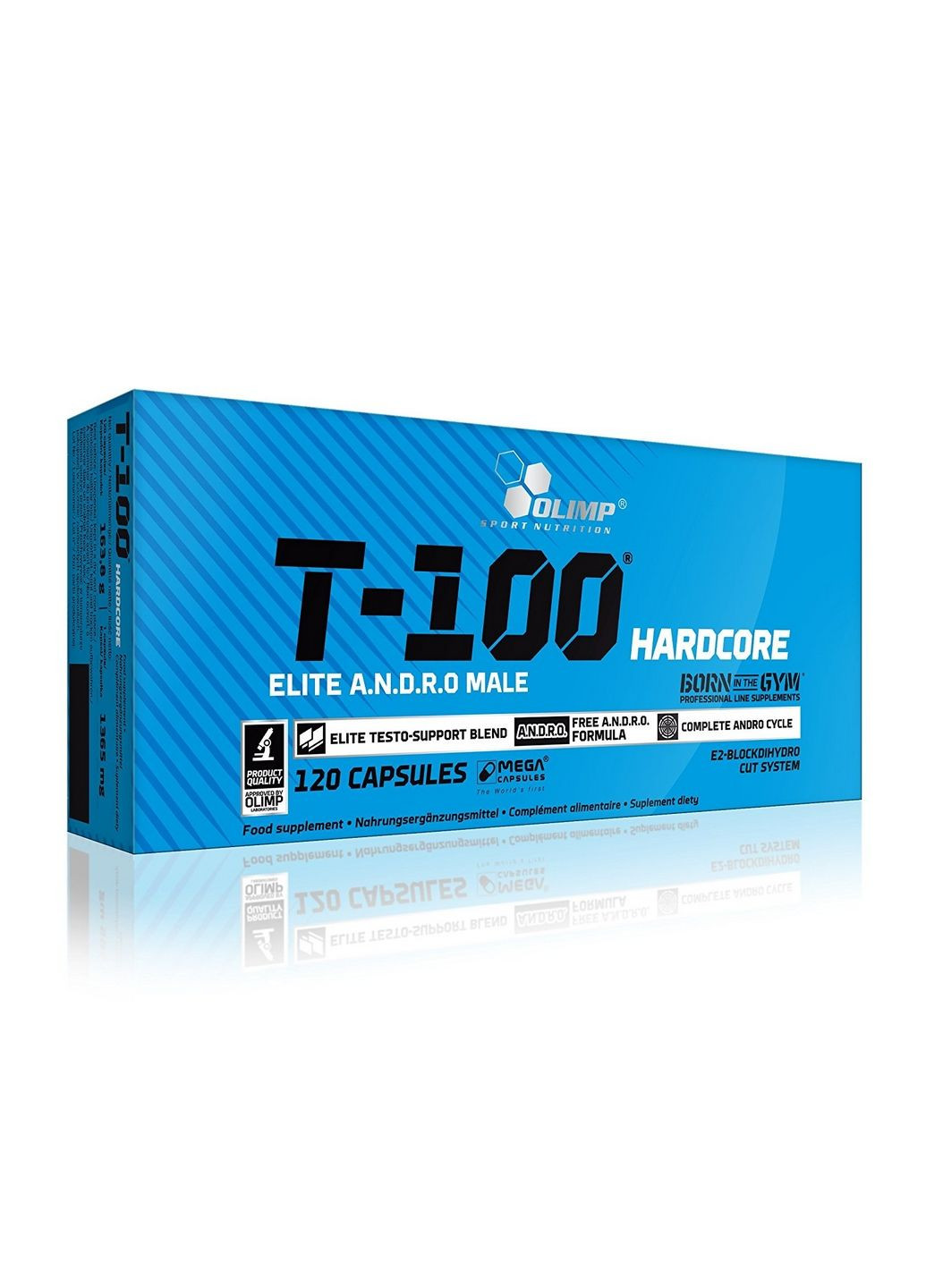 Стимулятор тестостерона T-100 Hardcore, 120 капсул Olimp (294927514)