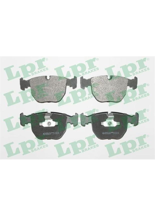 Колодка тормозной диск. BMW 5 (E39), 5 TOURING (E39), 7 (E38), X5 передн. (выр-во ). (05P771) LPR (368896846)