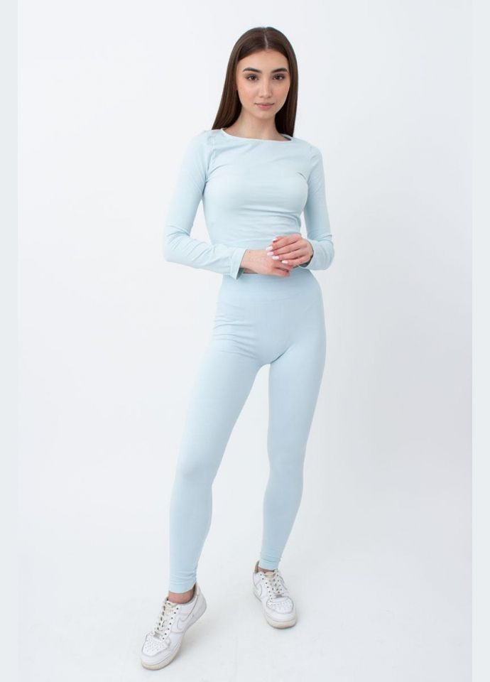 Топ жіночій безшовний з довгими рукавами Giulia CROP TOP (296470362)