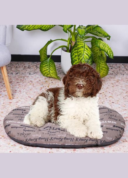 RELAX 78/8C.CITIES BROWN Подушка, бавовна Ferplast (335587417)