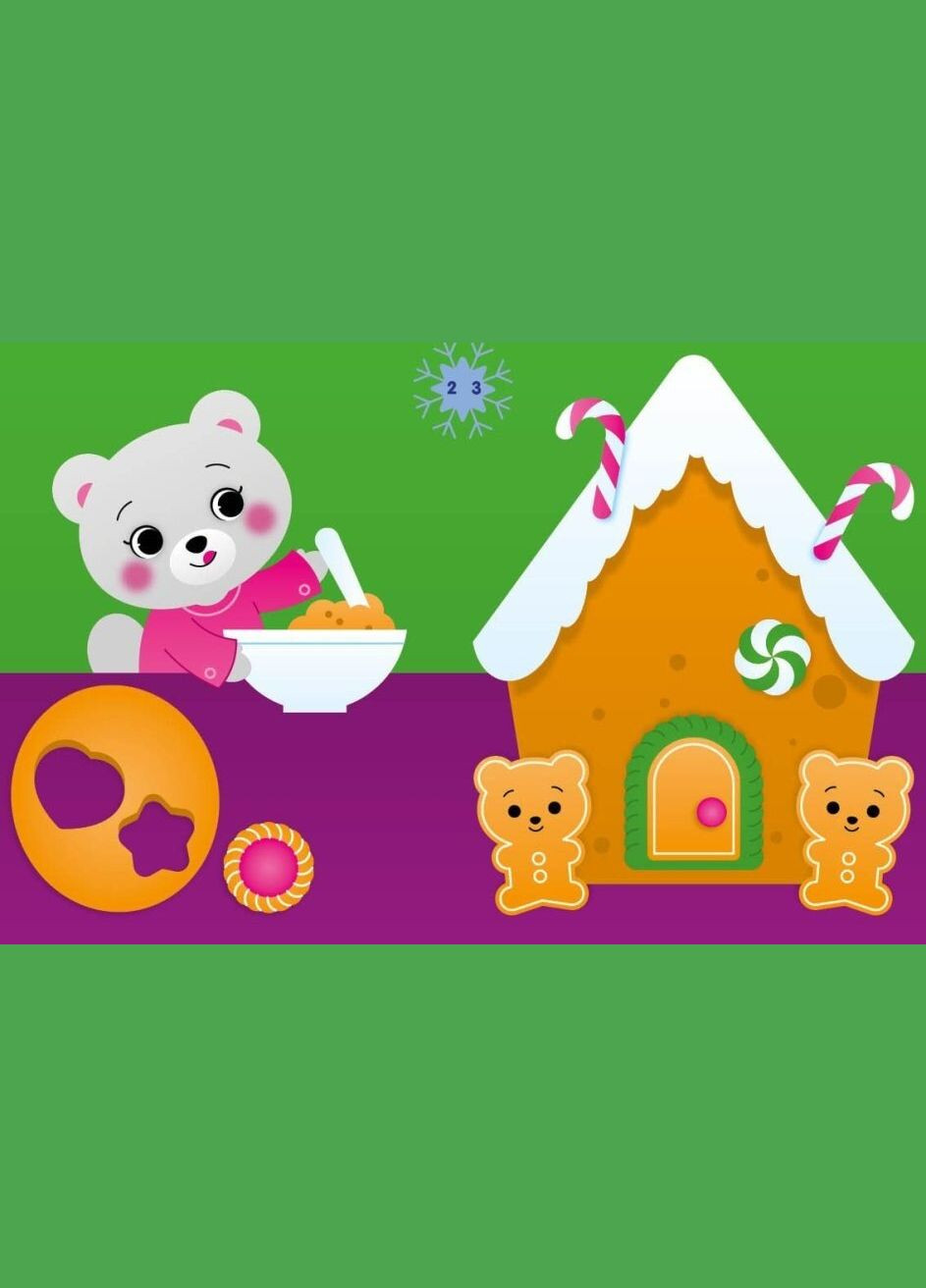 Книжка Аплікації наліпками: Ведмежа С1655004У (NY) shop (9789667510589) РАНОК (365618912)