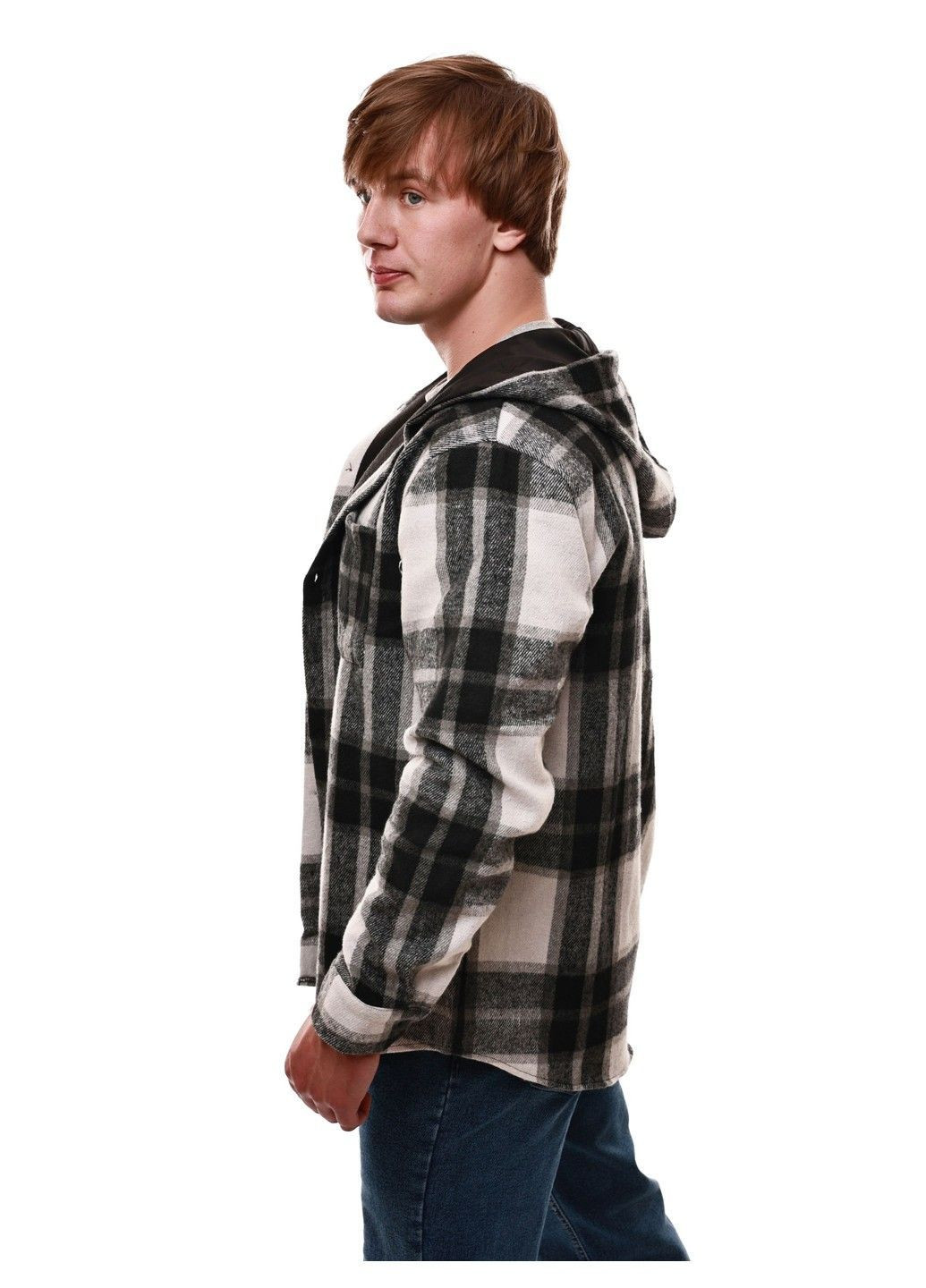 Коричневая рубашка Fashion