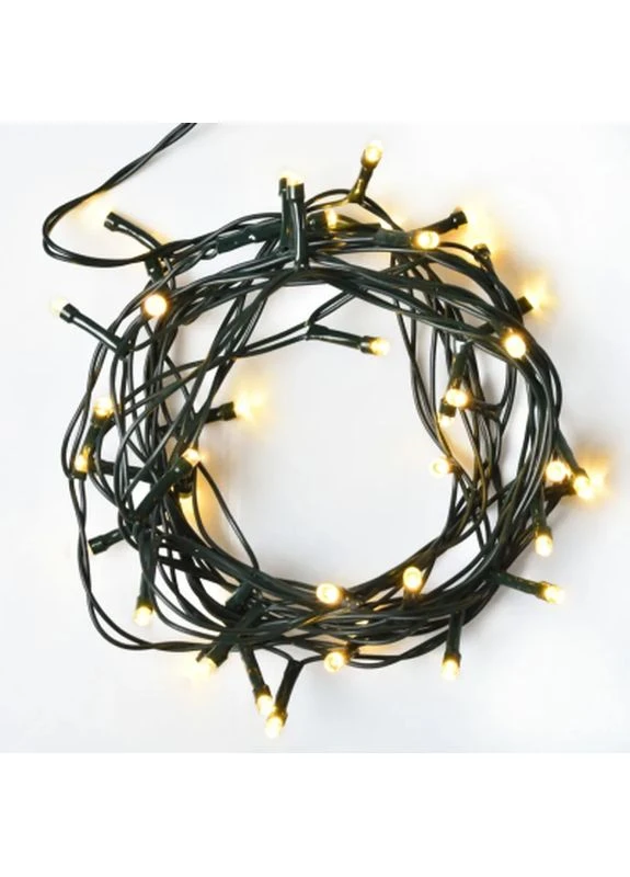 Гірлянда Нитка 70 LED Тепло-біла 4.9 м 8 режимів Мерехтіння (974835) YES! Fun (398168310)
