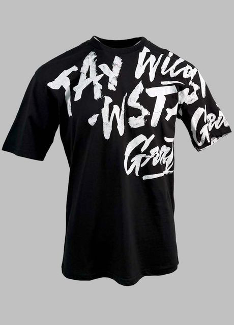 Черная футболка mh1069 черная No Brand Футболка