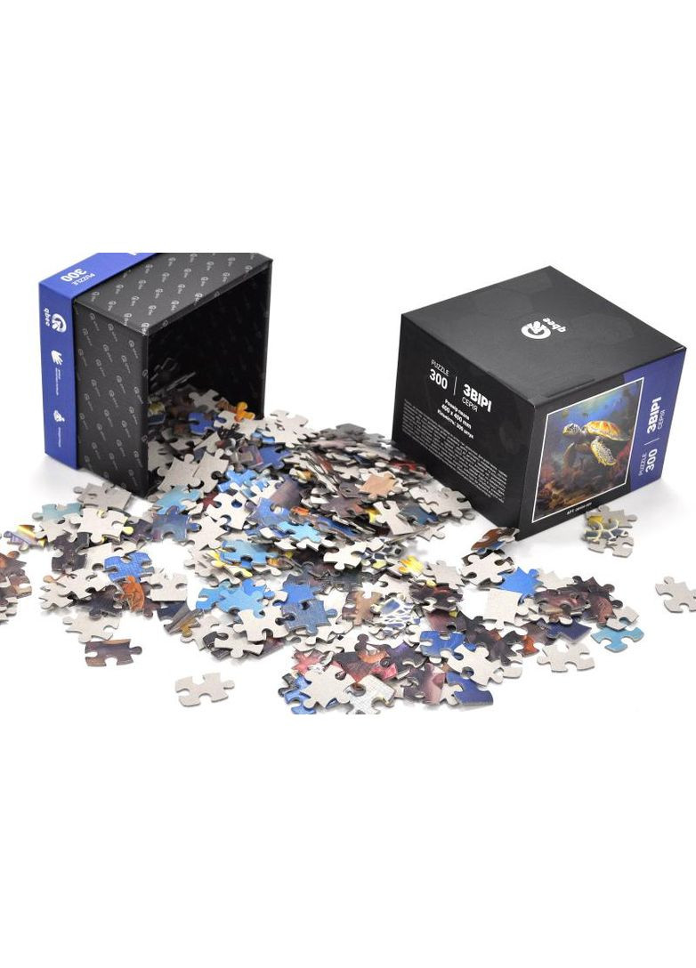 Пазлы - 300 эл. - QB500-009 "Черепаха и океан" qbee (373378931)