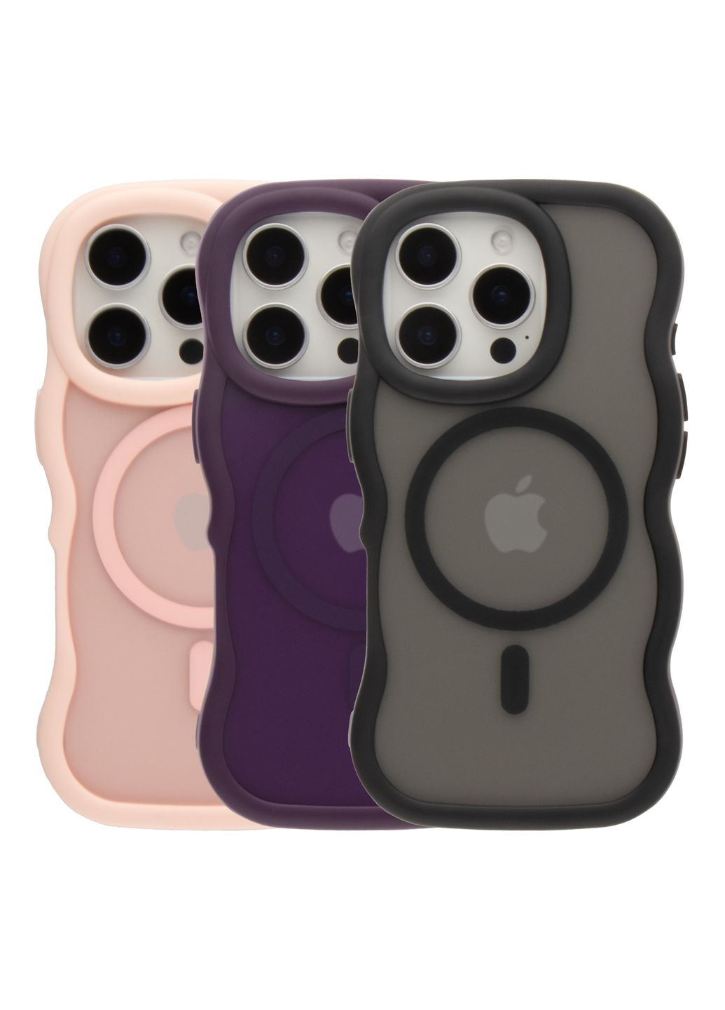 Чохол TPU+PC with MagSafe для iPhone 16 Pro Max Black AquaWave Apple iPhone 16 Pro Max 2024 (335874526)