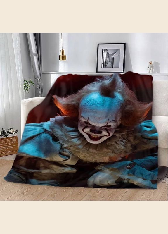 Плед покрывало Детское Оно 135х160 Черное Плюш-велюр No Brand (292800026)