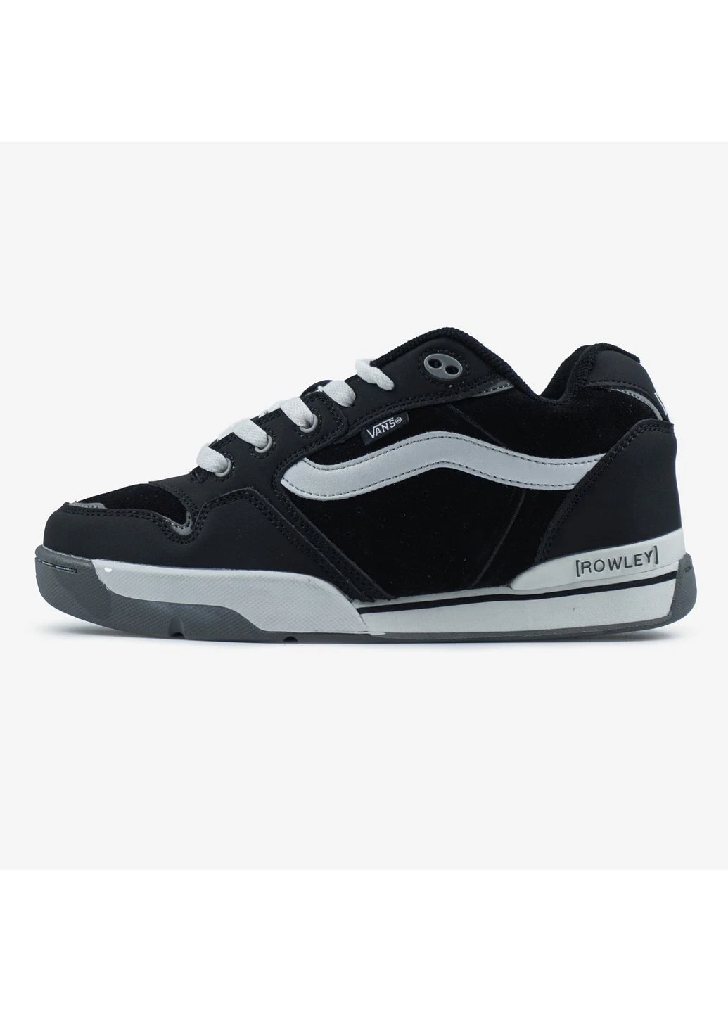 Білі літні кеди vans rowley xlt black white ванс ровлі хлт No Brand