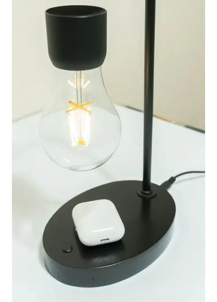 Антигравітаційний світильник-нічник Yarko декоративна лампа, що левітує, в стилі Лофт з бездротовою зарядкою Grant (363833315)