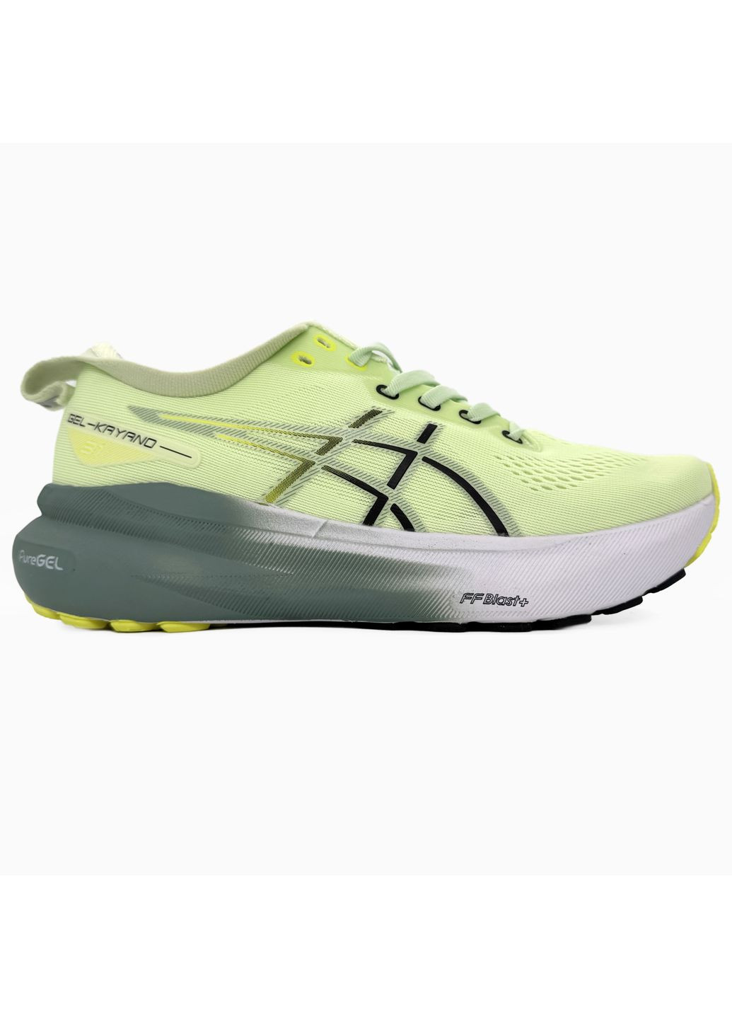 КРОСІВКИ ЖІНОЧІ ASICS GEL-KAYANO 31 GREY / GREEN АСІКС ГЕЛЬ КАЯНО No Brand сірі демісезони (368647077)