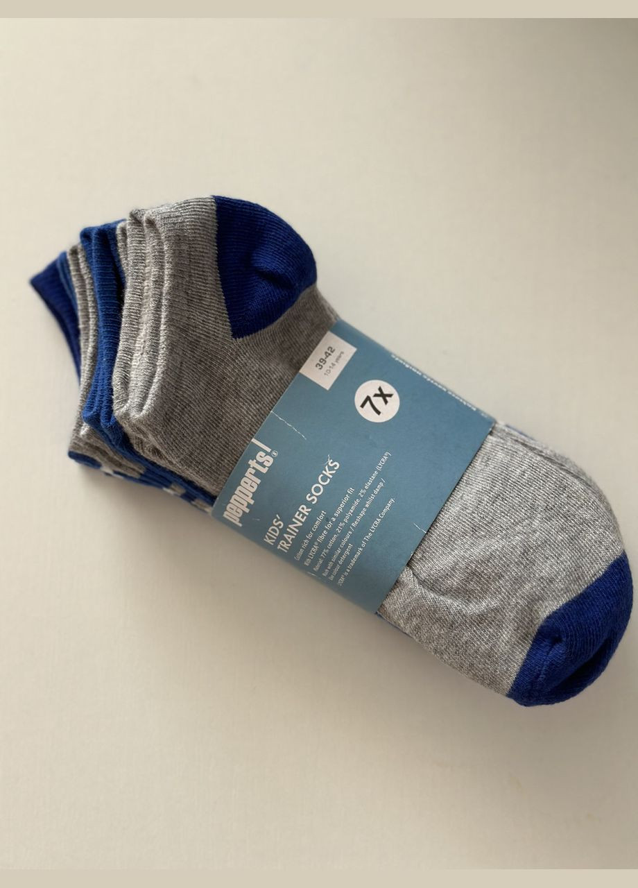 Синие хлопковые носки 39-42 Pepperts (349810798)