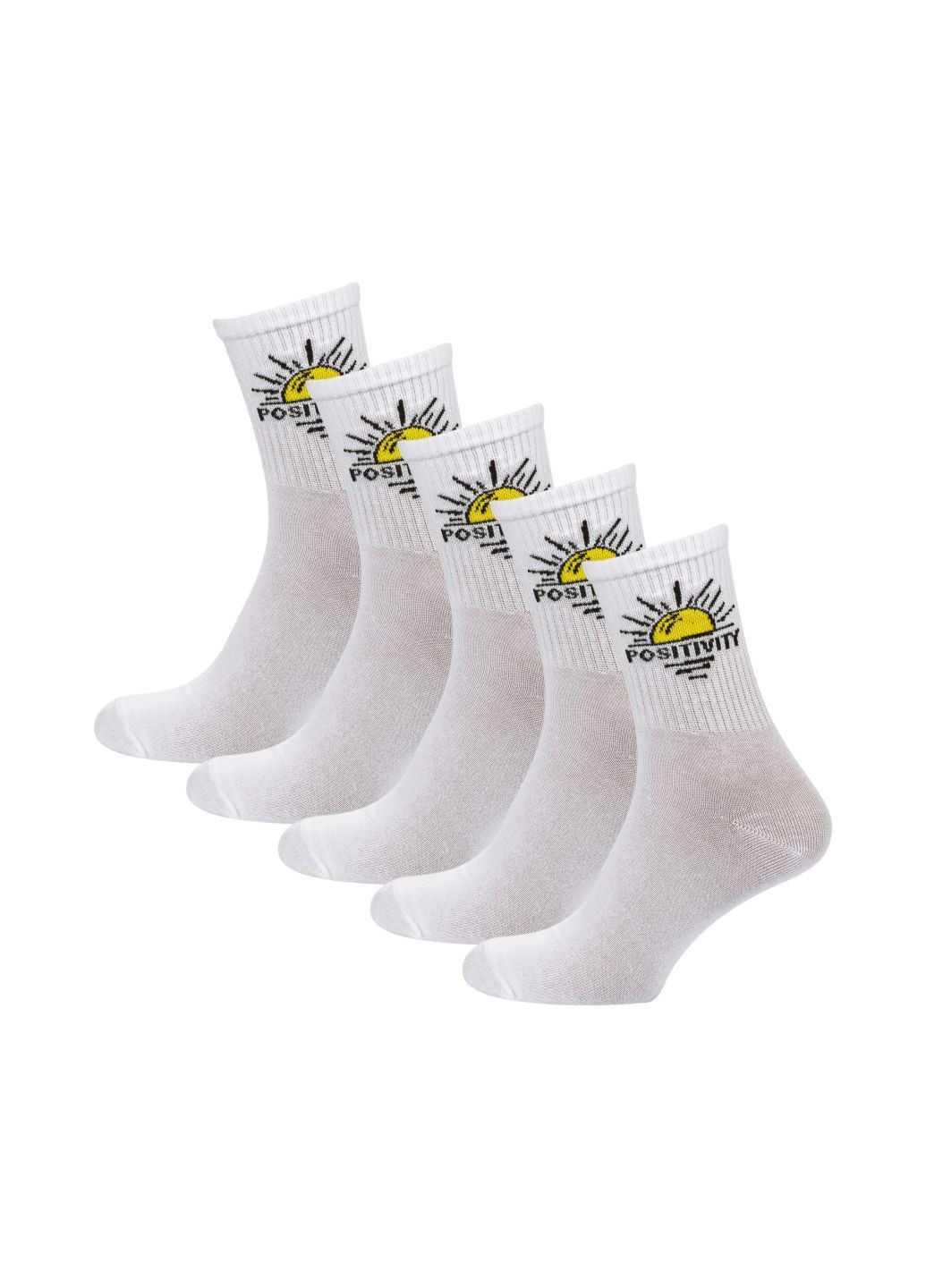 Белые набор (5 шт) мужских носков MZ (302739674)