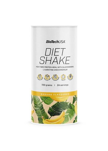 Замінник харчування Diet Shake, 720 грам - Банан Biotech (334891151)