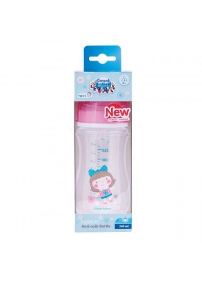 Пляшечка для годування Canpol Babies антиколиковая easystart newborn baby с широк отвер (268142602)