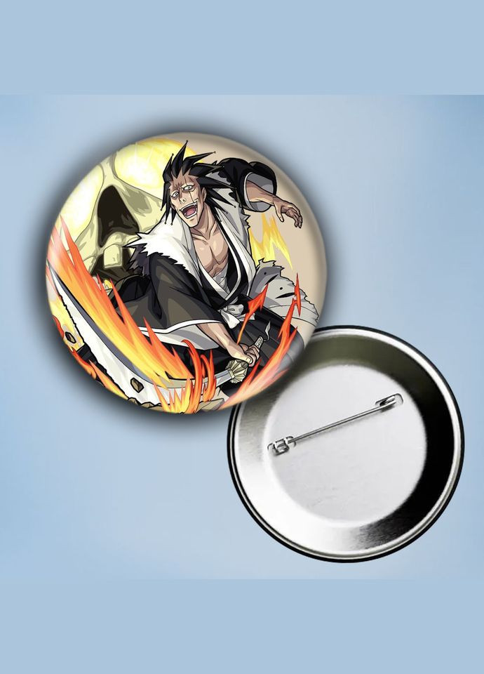 Значок на булавке Аниме Блич #15 металлический 56 мм No Brand (304509230)