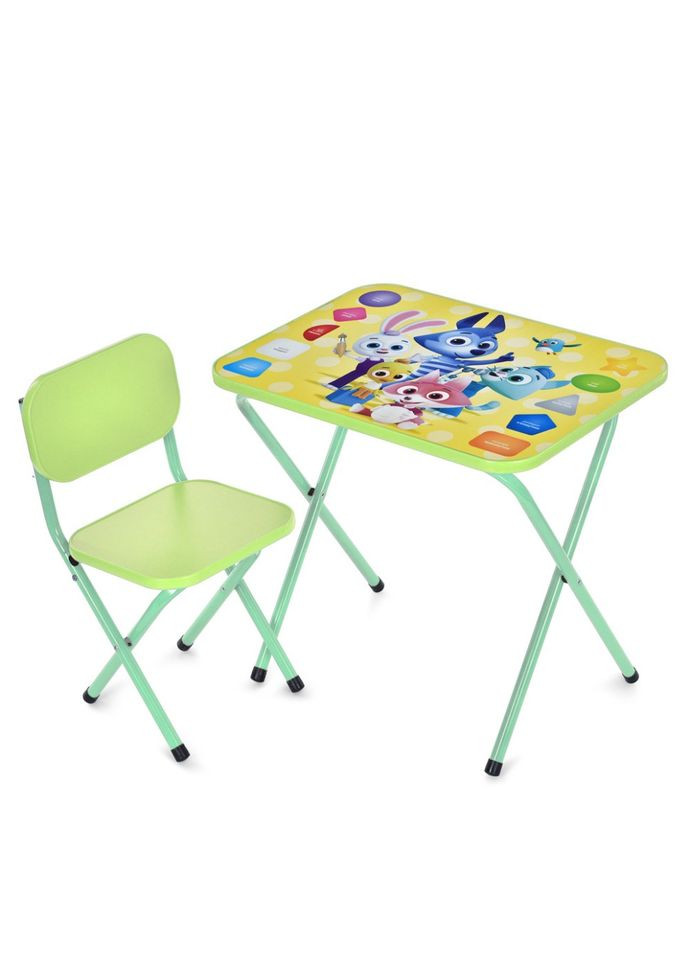 Дитячий столик складаний зі стільчиком M 5964-5 Bambi (366574846)