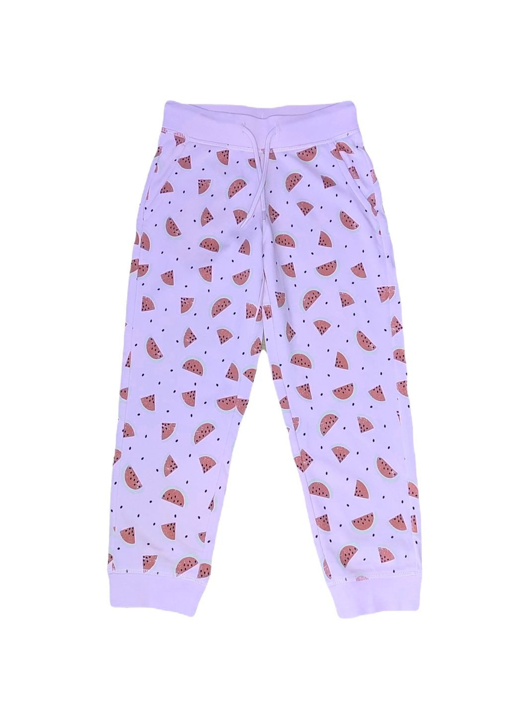 Спортивні штани джоггери двунитка для дівчинки 437240/1 рожевий Lupilu (278320398)