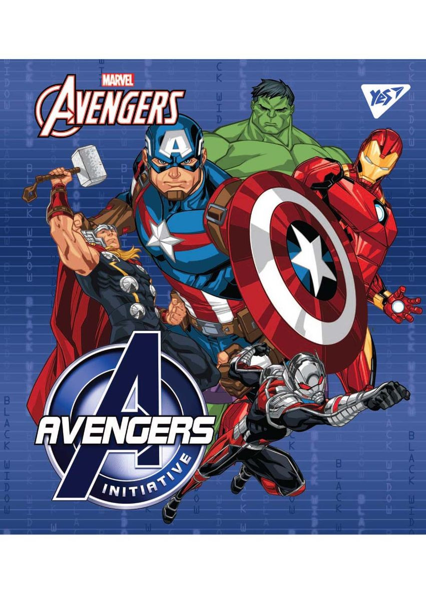 Набір зошитів Marvel А5 в лінійку 12 аркушів 10 шт. () Yes 765168 (337471234)