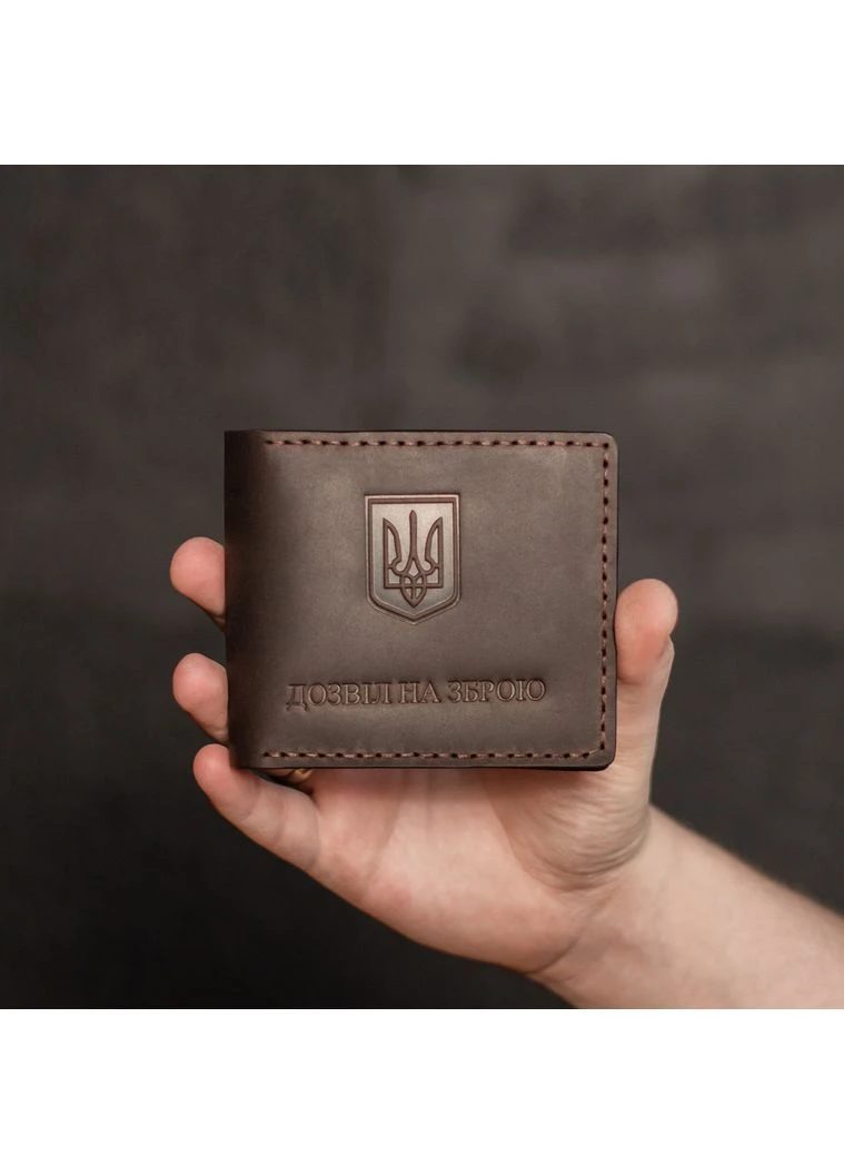 Обложка разрешение на оружие, коричневая SD Handmade (393811175)