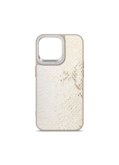 Чехол для мобильного телефона Snake Pattern iPhone 14 Pro Max White Cream (ARM76813) Harder Snake Pattern Apple iPhone 14 Pro Max White Cream (357492303)