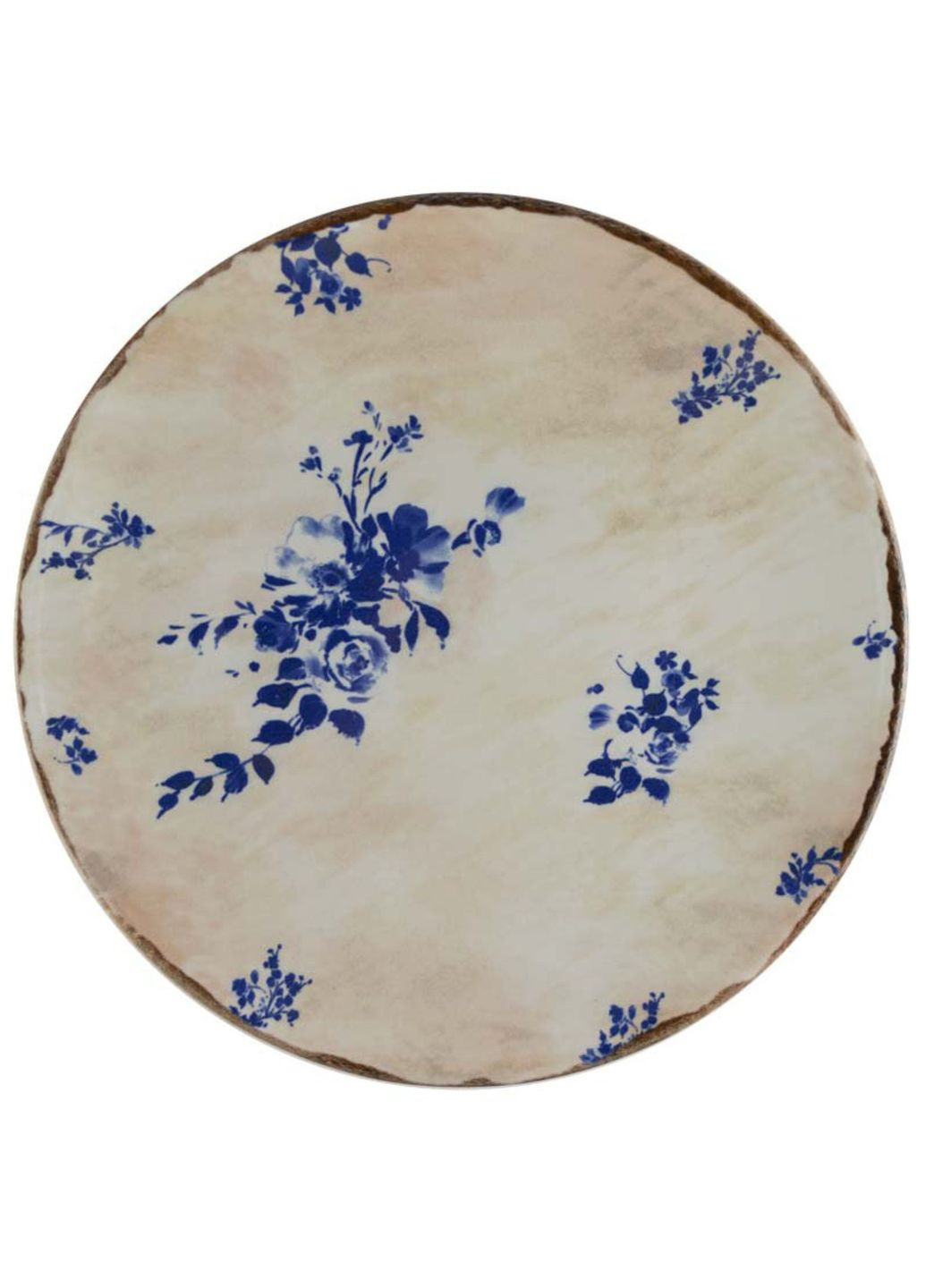 Тарілка плоска Mesa Off White Flower Vintage A 27 см Mesa Ceramics (330777025)