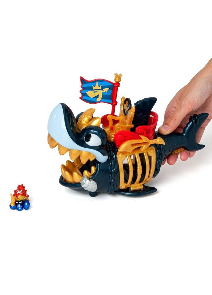 Детский игрушечный набор с фигурками "Королевская черная акула" PIRATIX PPXSP112IN11 No Brand (362570389)