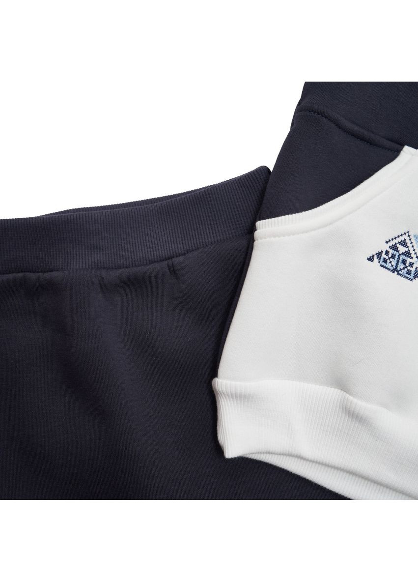 Бежевий костюм з вишивкою, трикотажний, утеплений, р.86, бежевий () Twins W-122-КТУ-86-02