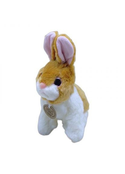 М'яка іграшка "Зайчик-пухнастик" (рудий) (227380) MIC (361080138)