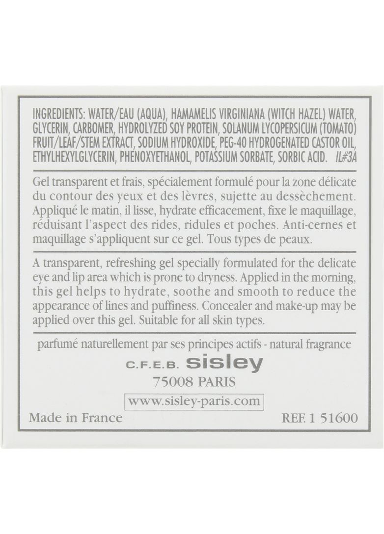 Бальзам для контуру очей і губ Baume Efficace Botanical Eye and Lip Contour Balm 30ml (52635-3285) Sisley (368614539)